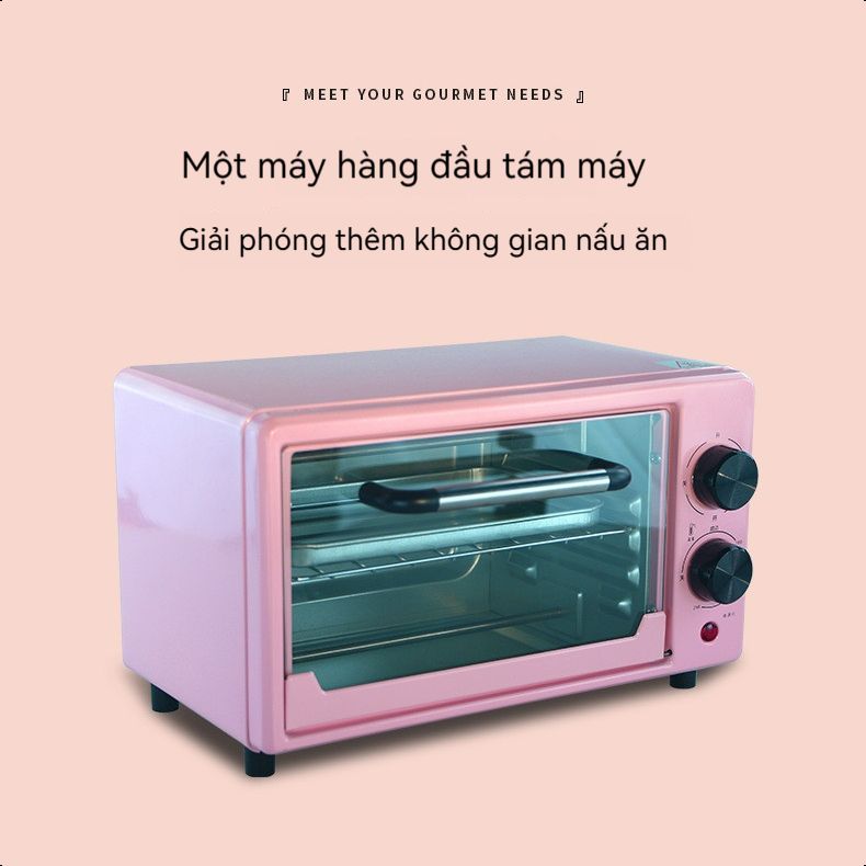 Nồi chiên không dầu-Bảo hành 12 thángmini oven with a capacity of 22 liters, multi-function mini microwave Lò nướng, lò vi sóng