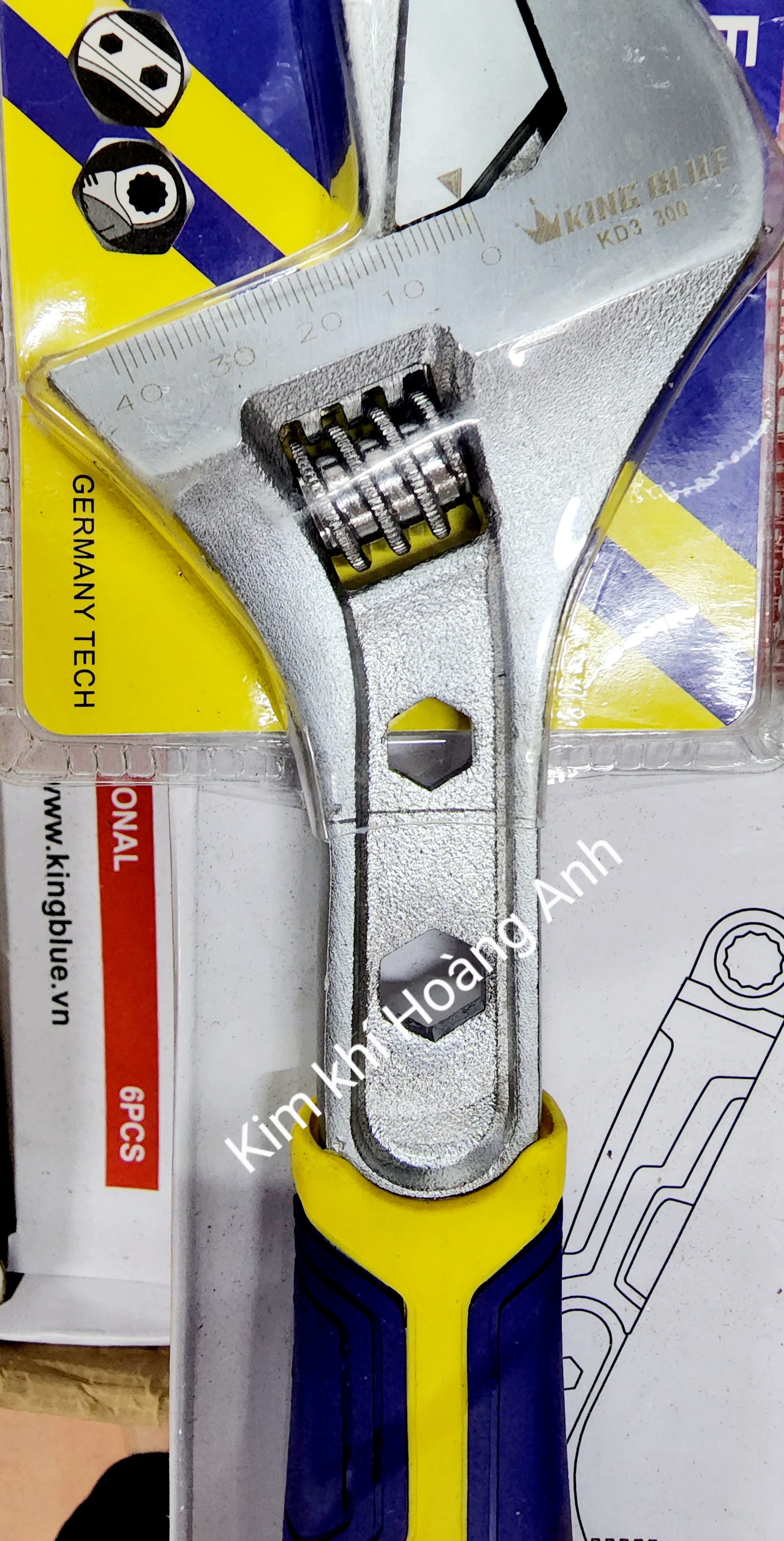 Mỏ lết đức 8'', 10'', 12'' cao cấp