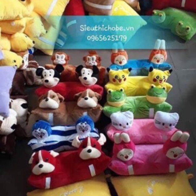 Gối xe máy an toàn cho bé-siêu dễ thương-an toàn cho bé