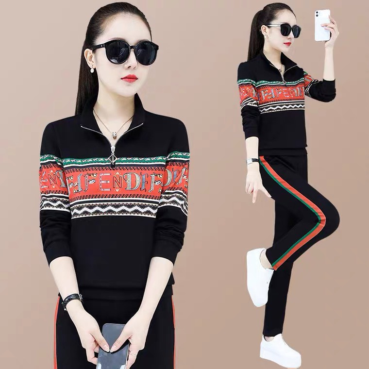 Bộ thể thao thu đông nữ cao cấp.siêu hot bộ thể thao nữ đẳng cấp 089.