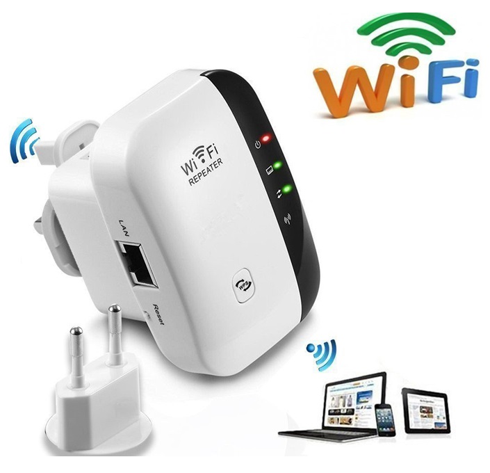  Kích Sóng Wifi Điện Máy Xanh Thiết Bị Kích Sóng Wifi Wireless-N 300M WiFi Repeater Cực Mạnh Tốc Độ Chuyền Tải Siêu Nhanh Cục Hút Wiffi Giá Rẻ 