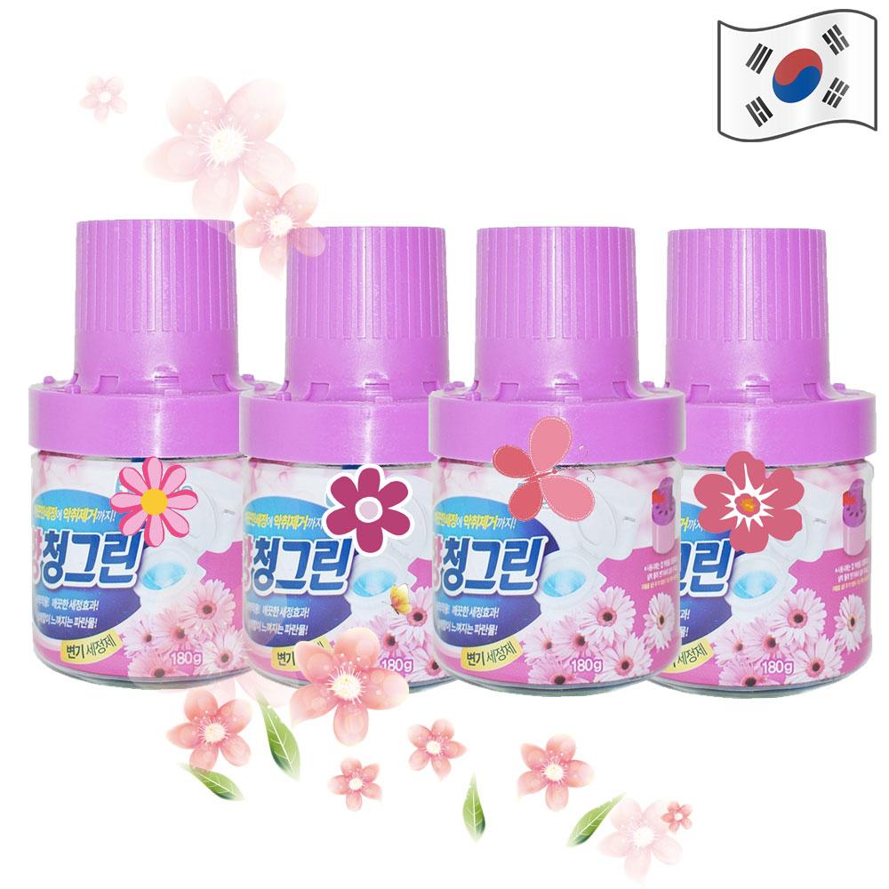 4 CỐC THẢ BỒN CẦU HÀN QUỐC TỰ ĐỘNG DIỆT VI KHUẨN VÀ LÀM THƠM