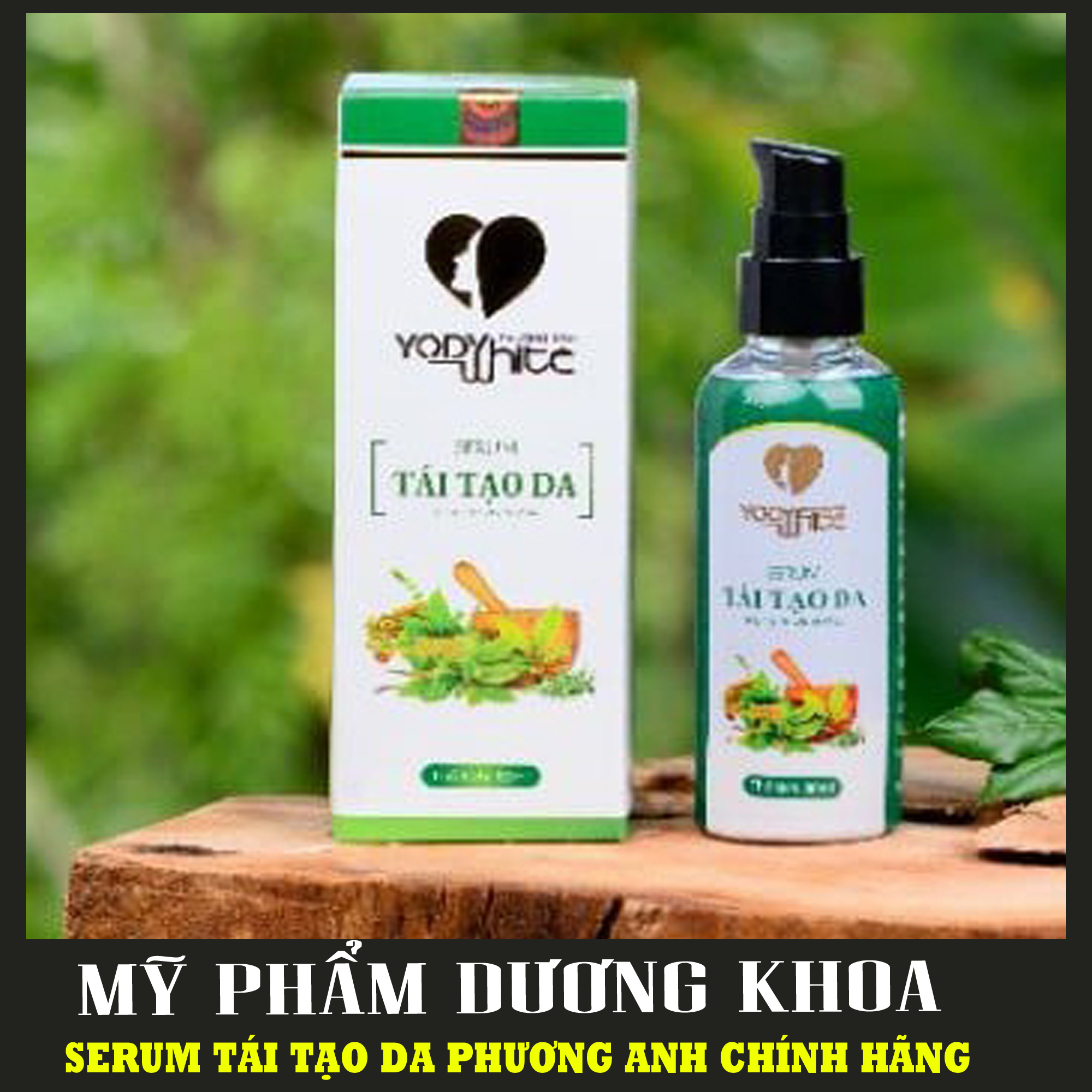 Thảo dược tái tạo da Yody White Phương Anh 80ml - Serum thảo dược tái tạo da Yody White Phương Anh mụn, thâm, nám, tàn nhang -
