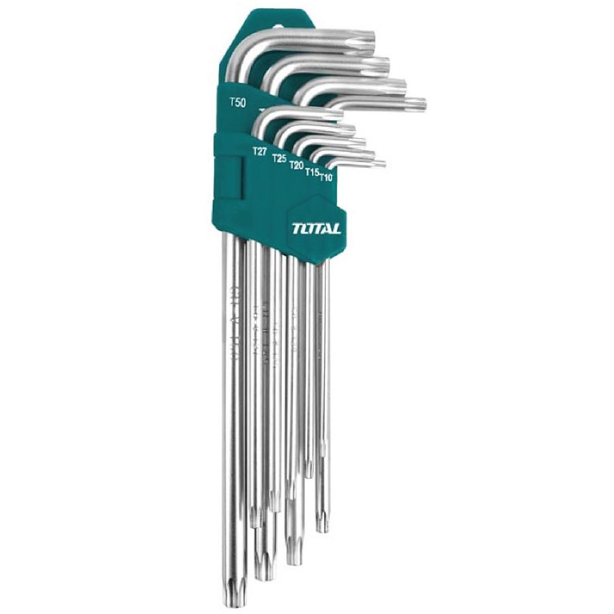 T10-t50 bộ lục giác bông dài 9 chi tiết total tht106391