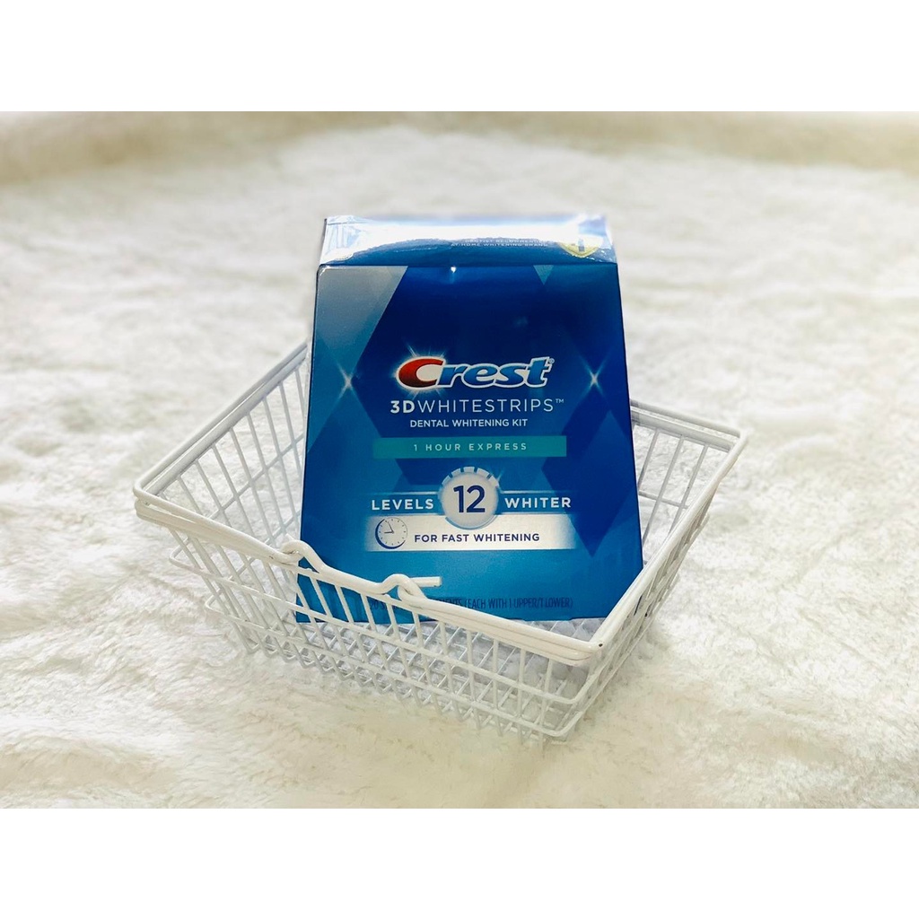 Miếng dán trắng răng Crest 3D Professional White levels 12 whiter