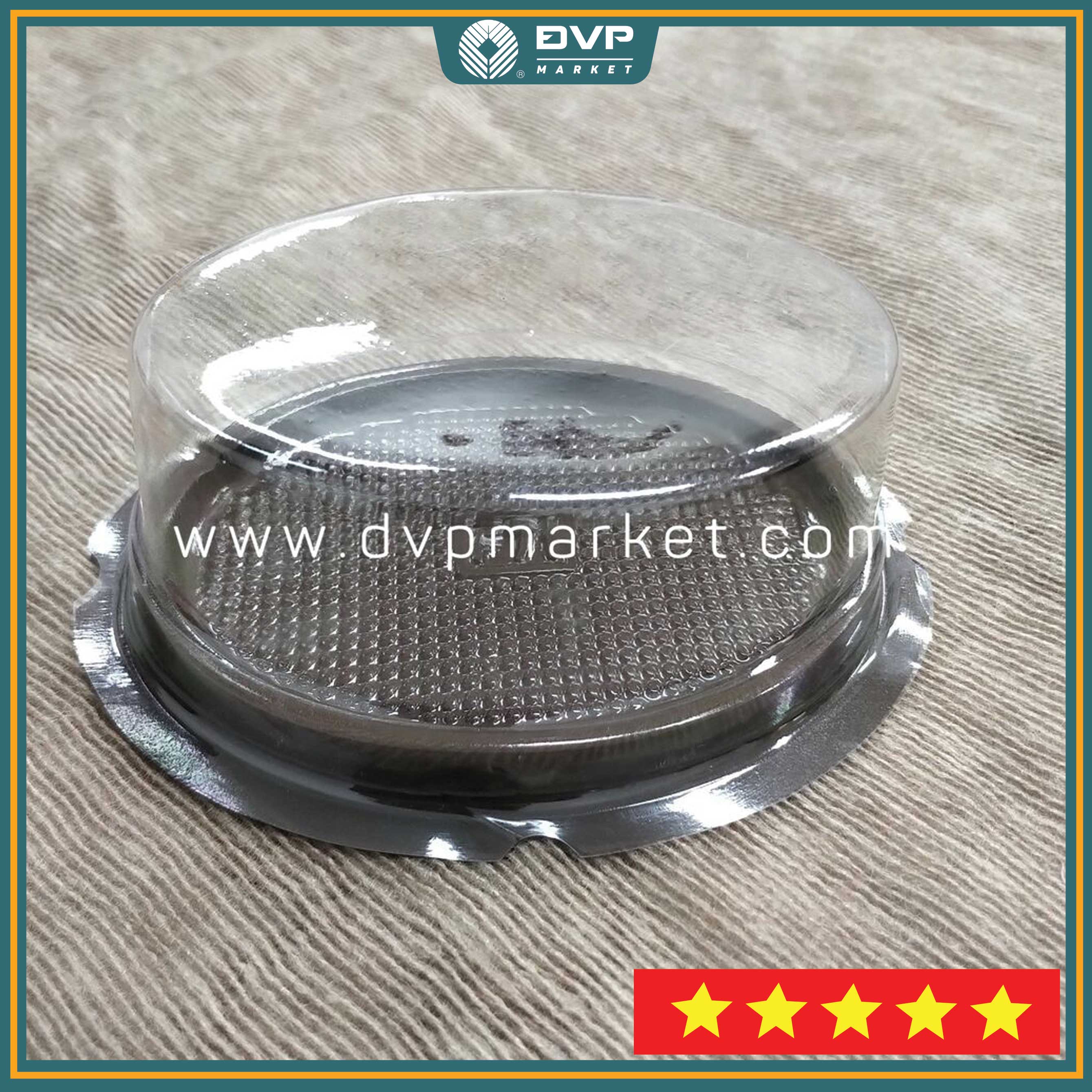 Hộp nhựa oval đựng bánh F71 (set 50 cái)