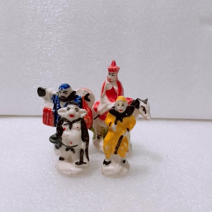 Thầy trò đường tăng- tượng gốm Bát Tràng trang trí tiểu cảnh