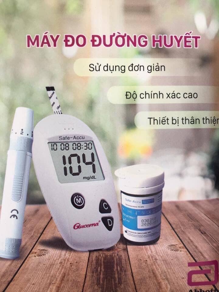 Máy đo đường huyết gluneo lite glucerna