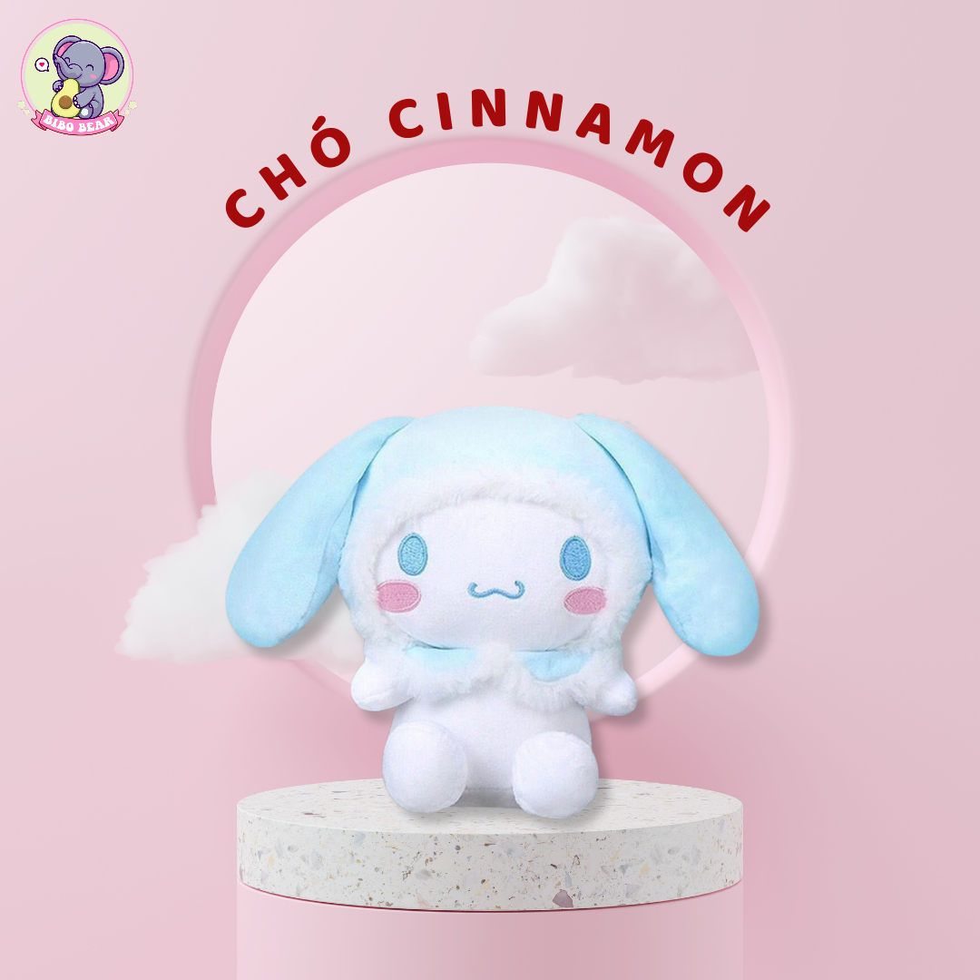 Gấu bông chú chó Cinnamon siu đáng iuuu