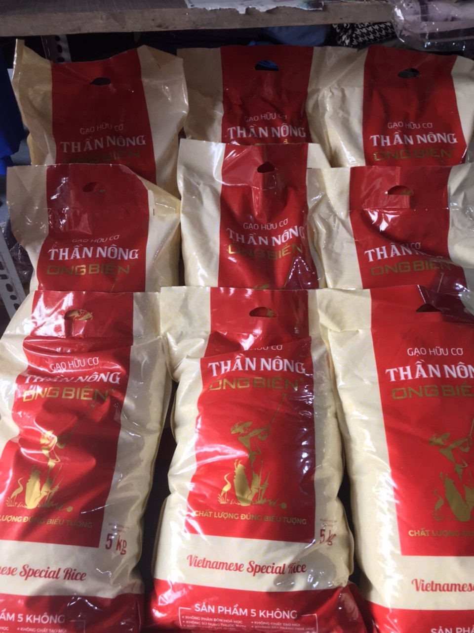 [HCM]⚡ COMBO 2 TÚI ⚡ Gạo Hữu Cơ Thần Nông Ong Biển /SIÊU SẠCH.NGUYÊN CÁM/Phòng ngừa bệnh tiểu đường, gout, béo phì, tim mạch
