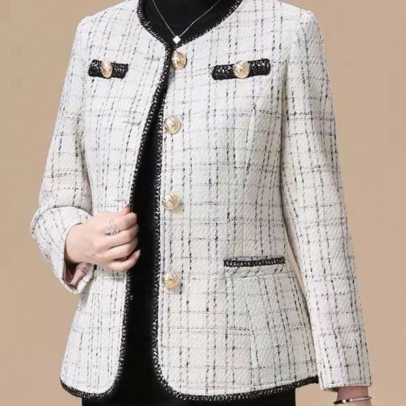 Thanh lý Áo vest dạ kẻ cho mẹ, trung niên từ 42kg đến 76kg, có sẵn