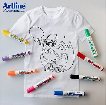 Combo 8 bút vẽ áo artline ekt -2