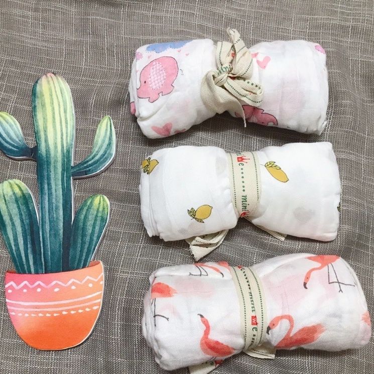 Khăn tắm ADEN, chất liệu 100% sợi tre cho bé sơ sinh. KT 1m2x1m2