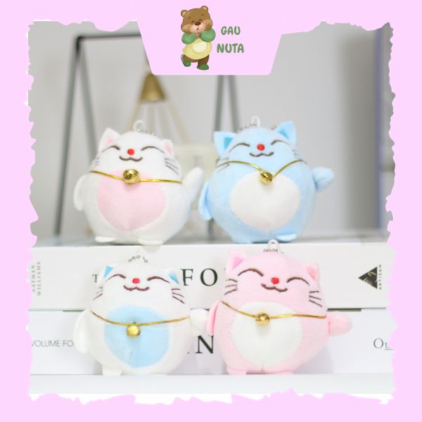 Thú bông mèo bông mèo thần tài 2023 - gấu bông mèo phát tài dễ thương cute nhiều màu daka