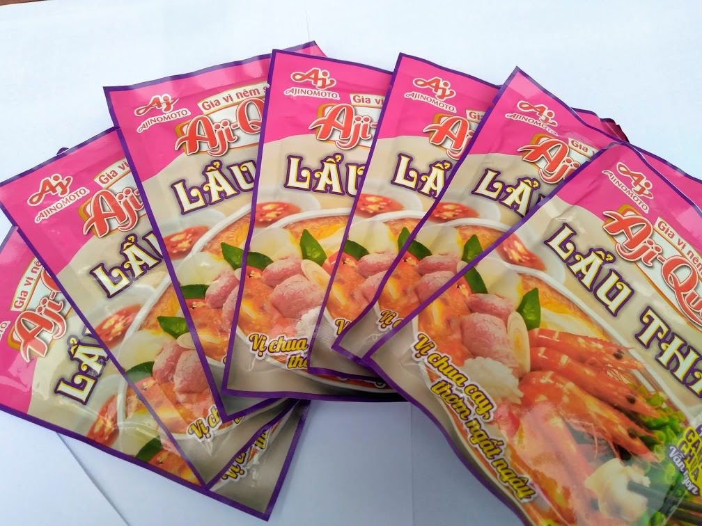 2 gói gia vị lẩu thái aji - quick