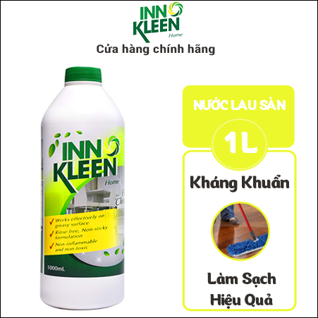 (SALE SỐC , HSD T03/2023) Nước Lau Sàn Diệt Khuẩn Innokleen Kháng Khuẩn Chống Muỗi – 1L (HSD T03/2023)