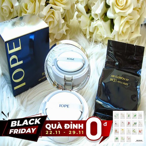 PHẤN NƯỚC IOPE TẶNG KÈM LÕI SƠ CUA