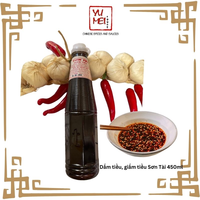 Giấm Tiều Giấm Đỏ Sơn Tài 450ml