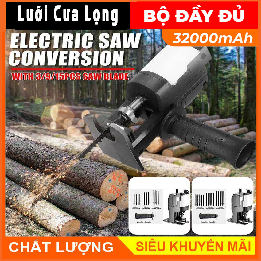 Bộ Chuyển Đổi Máy Khoan Thành Cưa Cầm Tay ,bộ chuyển đổi máy khoan thành cắt ,bộ chuyển đổi máy khoan thành máy cưa.