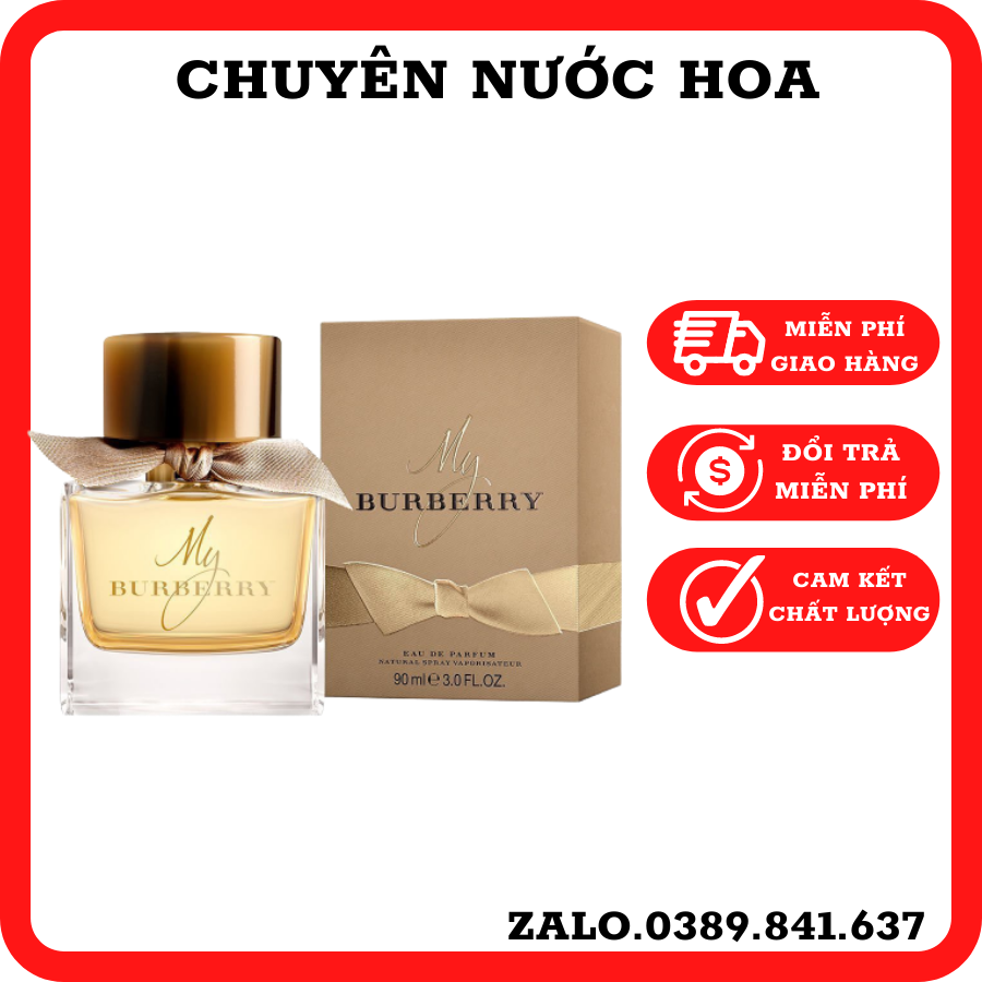 Nước hoa nữ my burberry 90ml