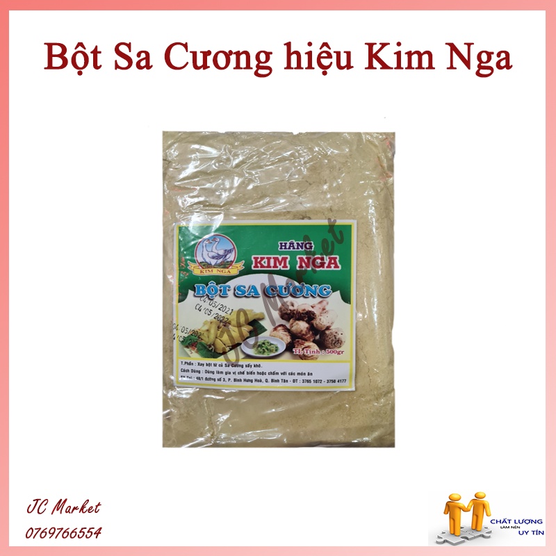 Bột sa cương đặc biệt kim nga gói 500gram