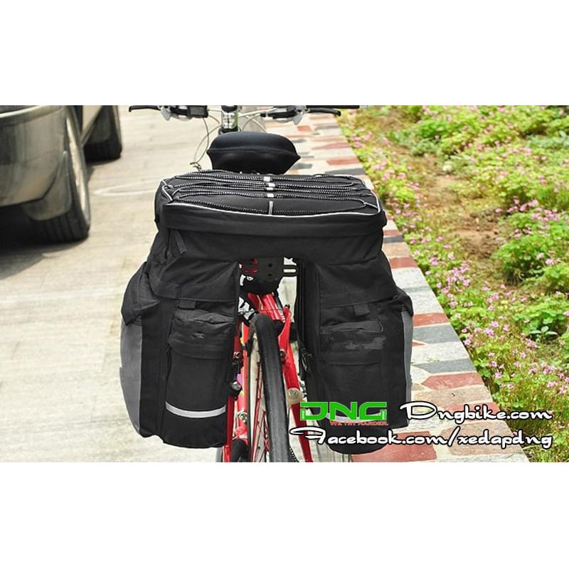 [FreeShip Max] Túi treo sau baga túi treo xe đạp Yanho 43L - Nhật Thịnh Bikes