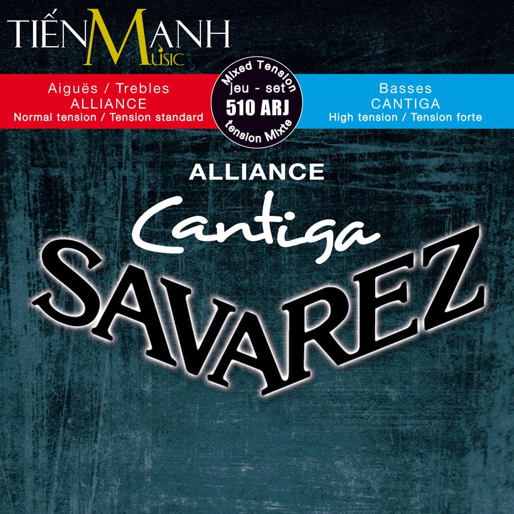 Bộ dây đàn cổ điển Classic Guitar Savarez Mixed Tension 510ARJ Alliance
