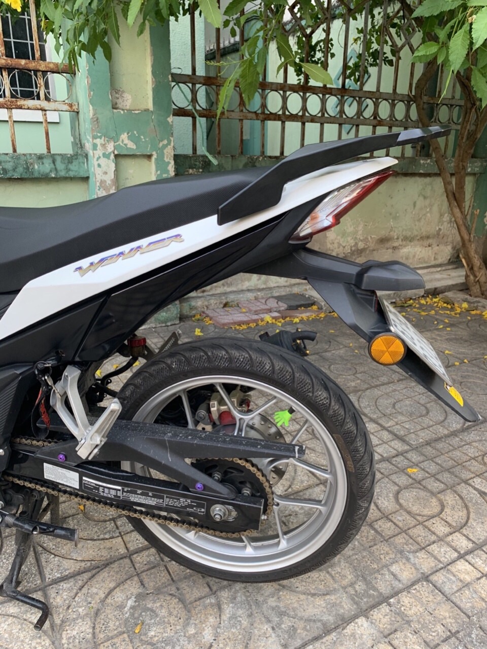 [HCM]BAGA SAU / CẢNG SAU / TAY DẮT CHO XE WINNER V1 NHÔM NGUYÊN KHỐI