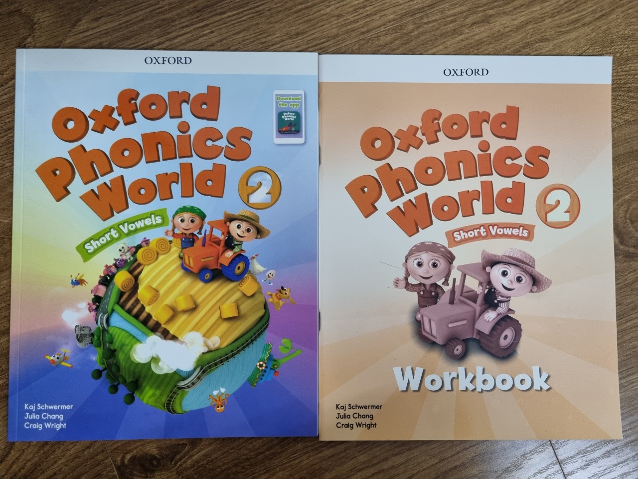 Bộ Oxford Phonics world 2 khổ to A4