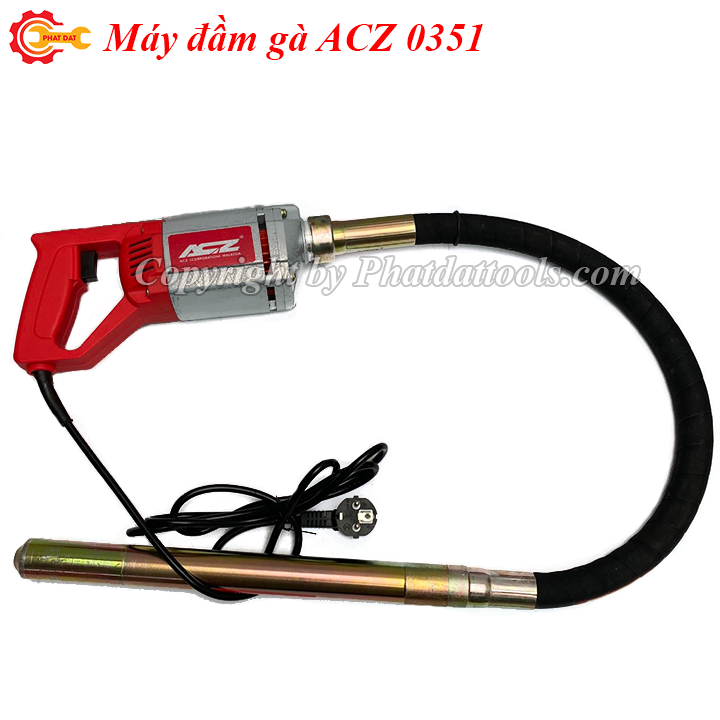 Máy đầm dùi betong cầm tay KP800-Kèm sẵn dây đầm-Bảo hành 6 tháng