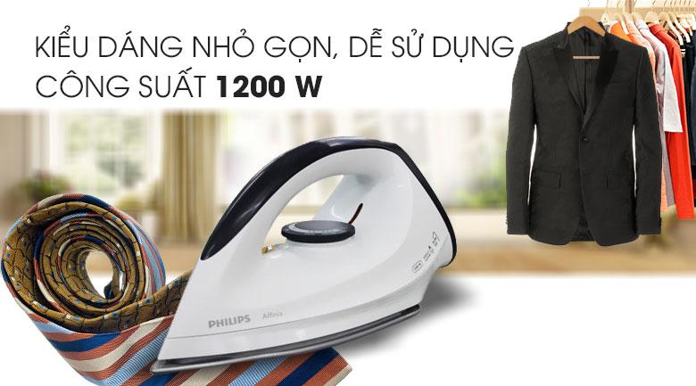 Bàn ủi khô philips gc160