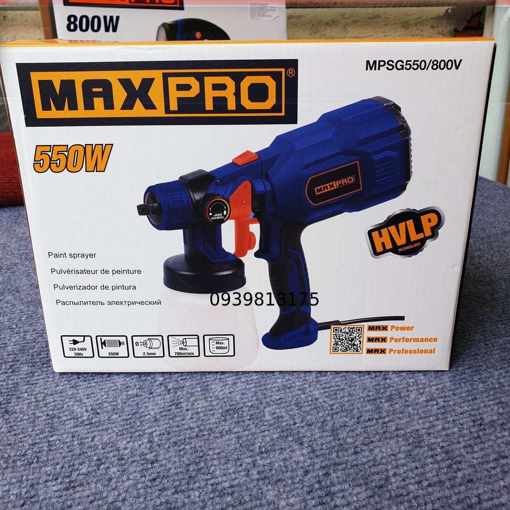 [HCM]Máy phun sơn 550W Maxpro MPSG 550/800V