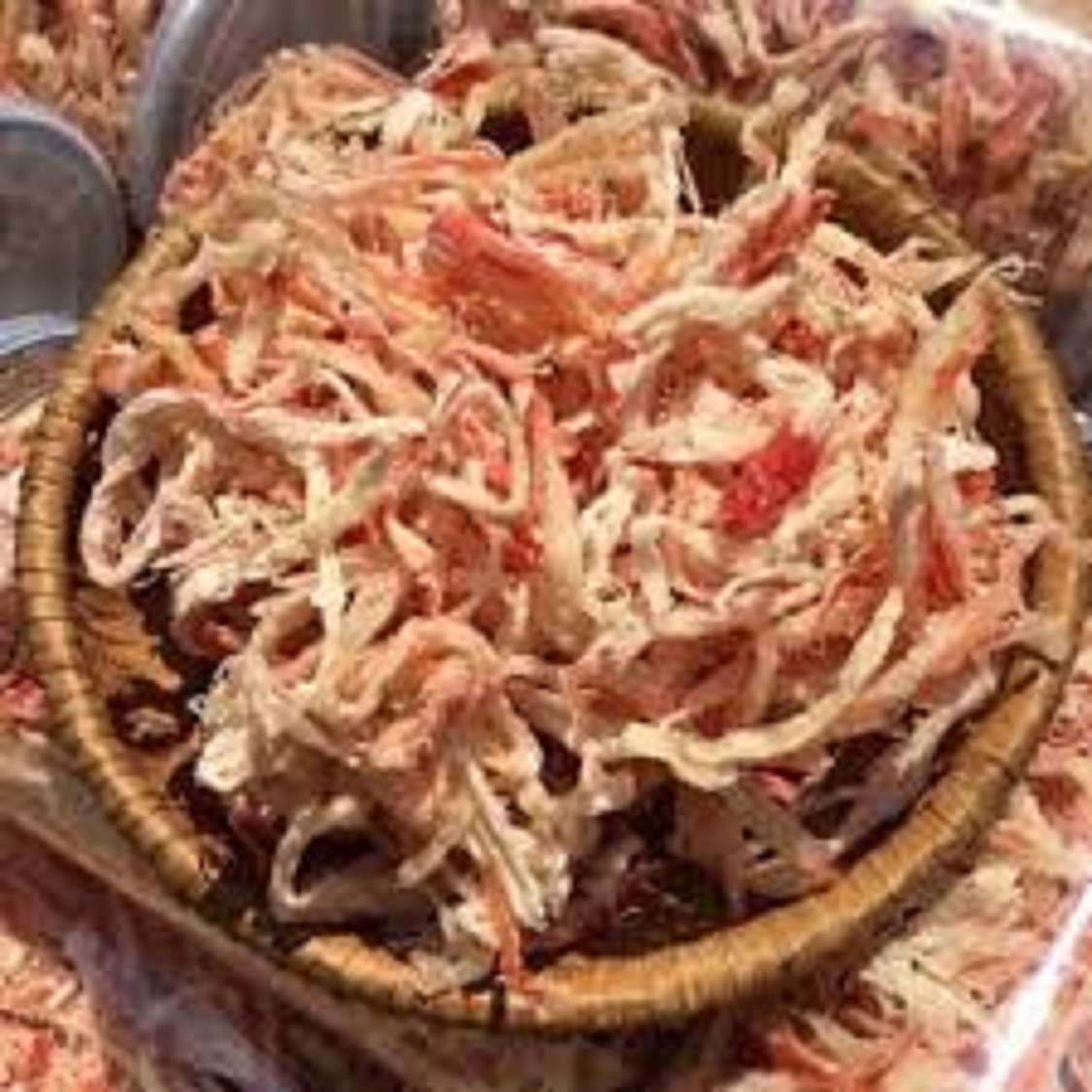 500g mực hấp nước dừa
