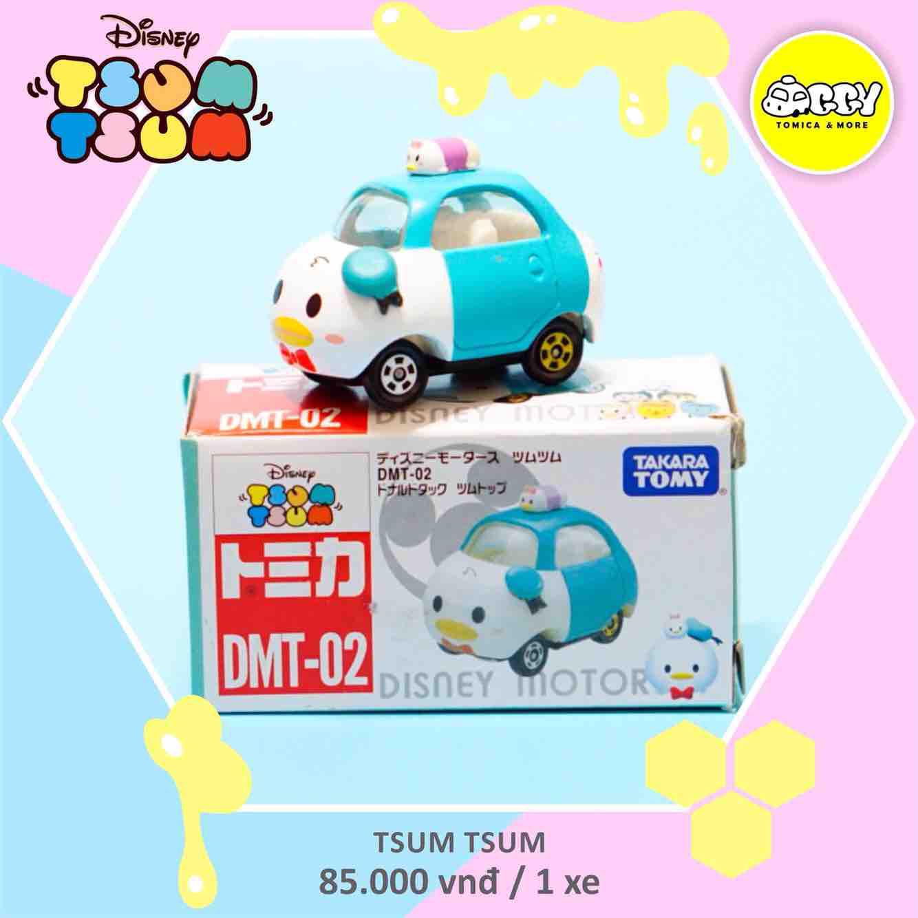Xe mô hình Disney Tomica Tsum Tsum Donald