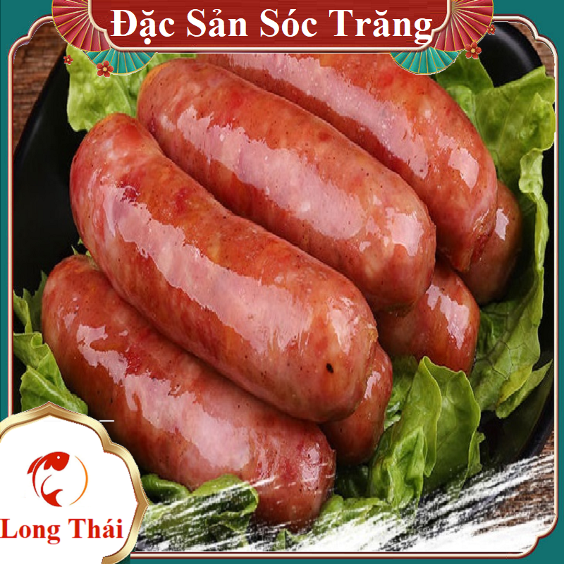 500gr lạp xưởng tôm đặc sản - long thái