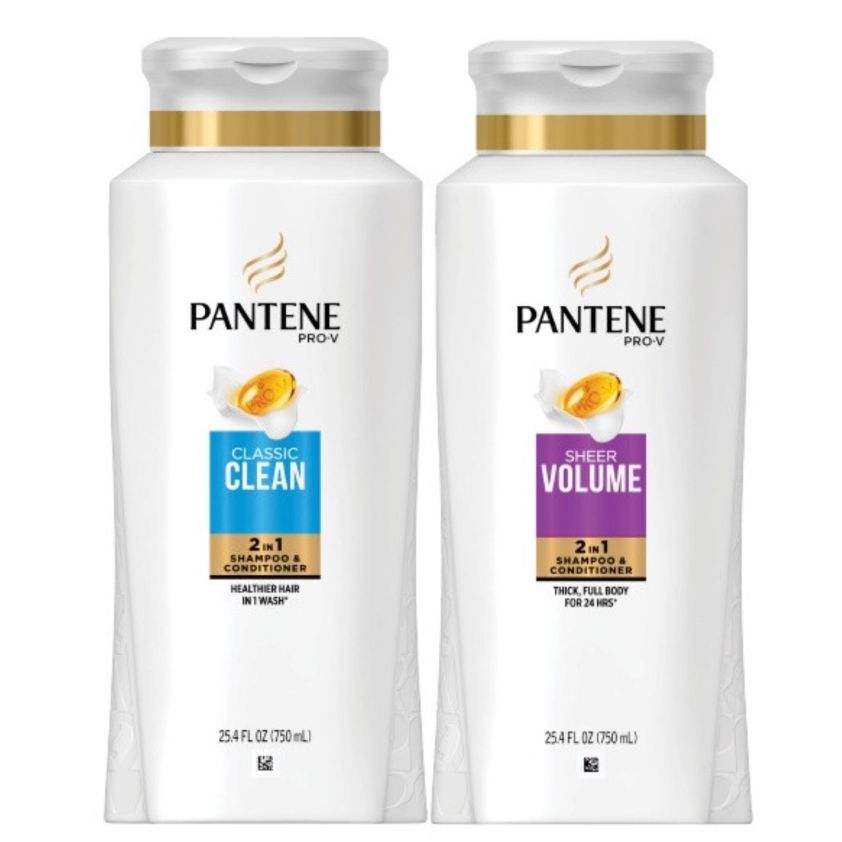 Dầu gội xả 2in1 pantene pro-v chai 750ml hàng mỹ