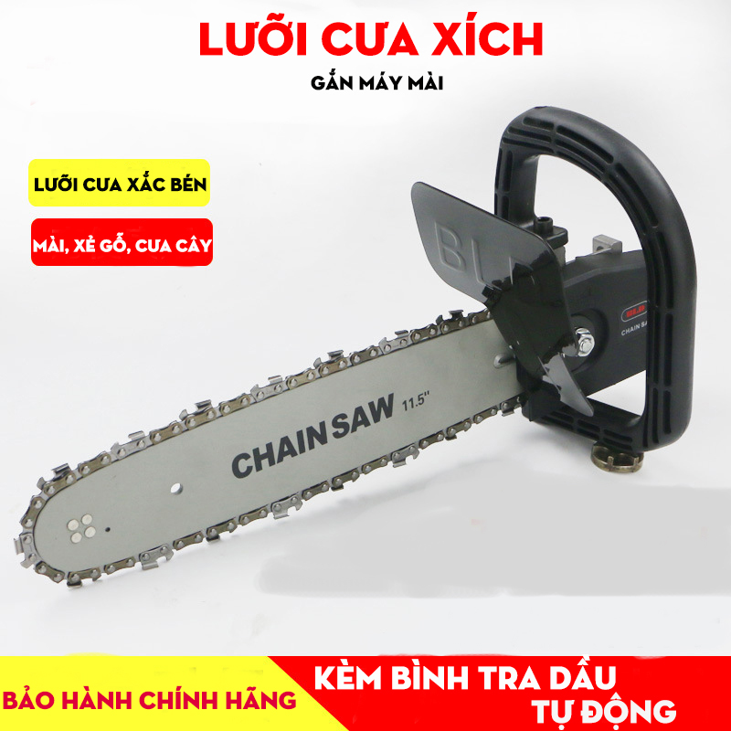 Lưỡi Cưa Xích - Bộ lưỡi cưa gắn máy mài góc - máy cắt gỗ - máy cưa xích giá rẻ