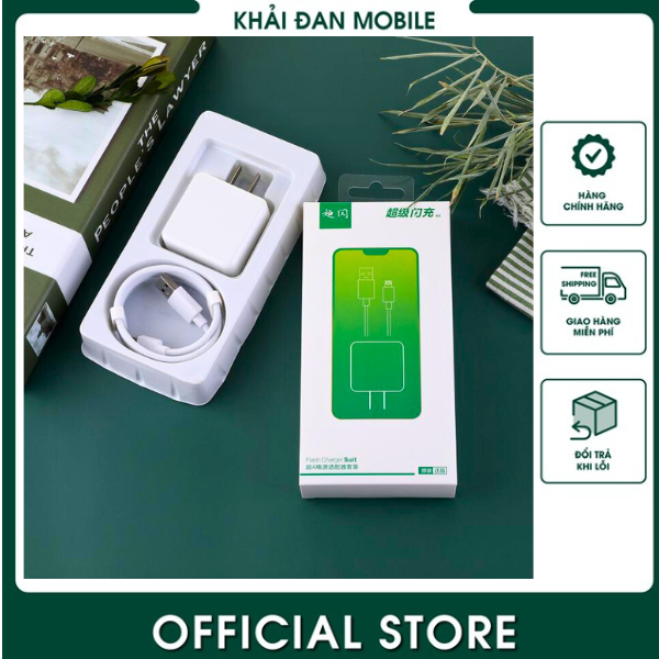 Bộ sạc oppo zin công nghệ vooc r15 4v sạc siêu nhanh oppo find 7a x9....., hiển thị vooc, bảo hành 12 tháng