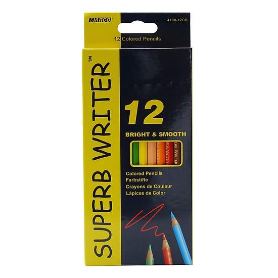 Bộ chì tô 12 màu superb writer 4100-12cb