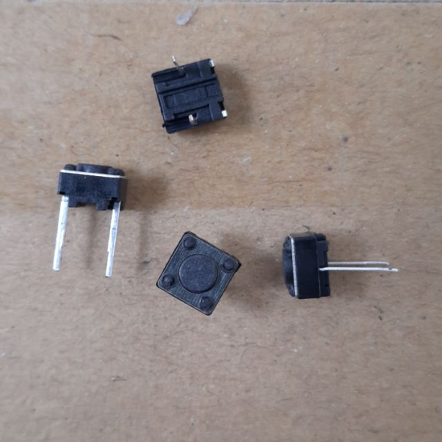 5 nút nhấn 2 chân giữa vuông 6x6x5mm