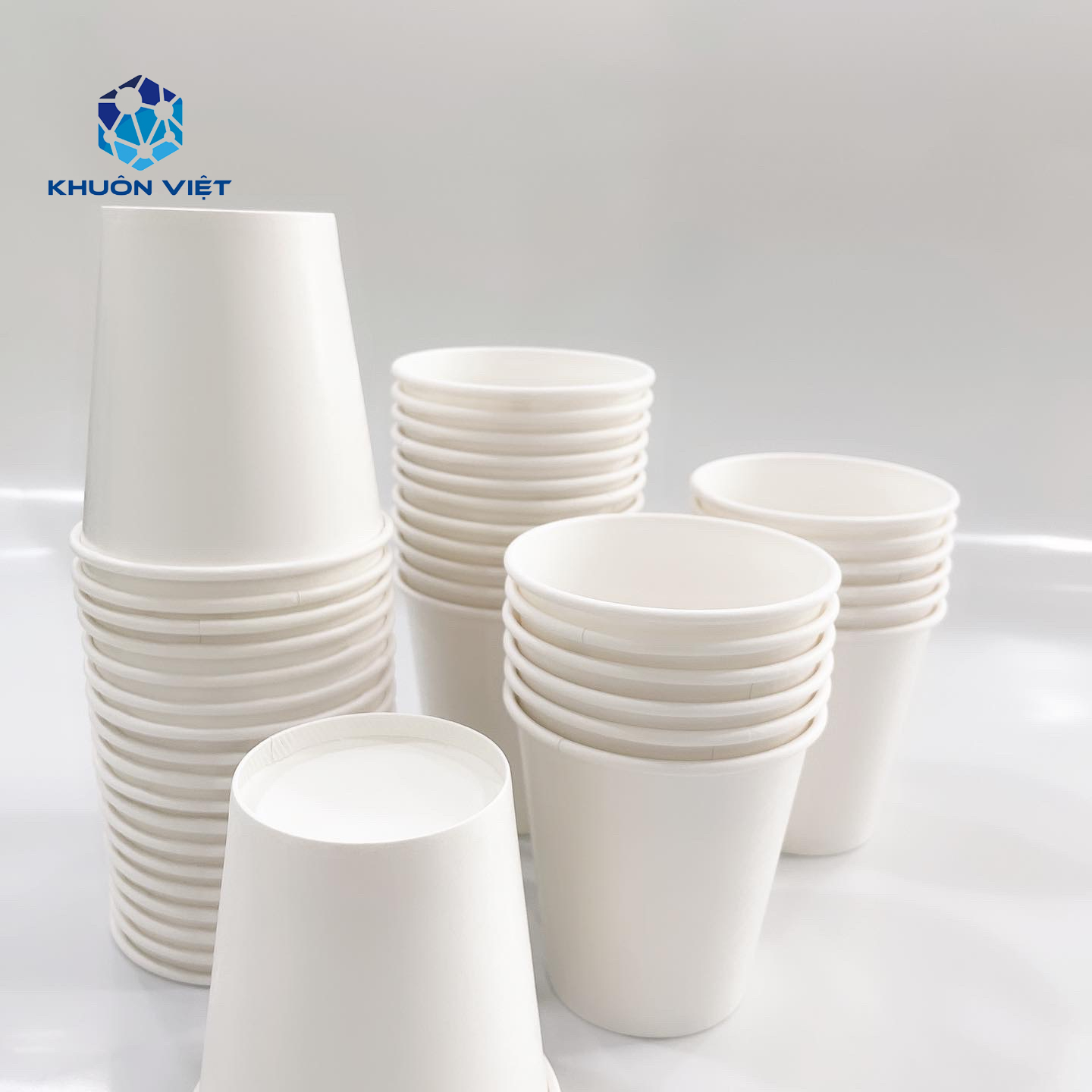 Ly giấy 10oz~295ml - lốc 50 ly giấy trơn