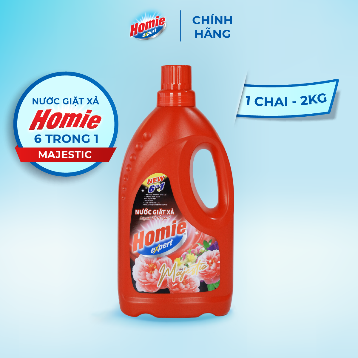 Nước giặt xả cao cấp Homie expert Majestic - 2
