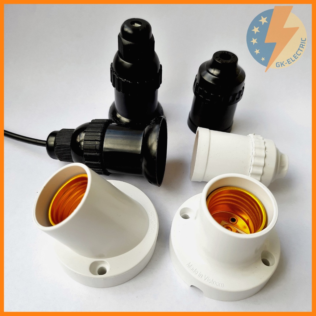 Chuôi đèn vặn e27 sopoka các loại