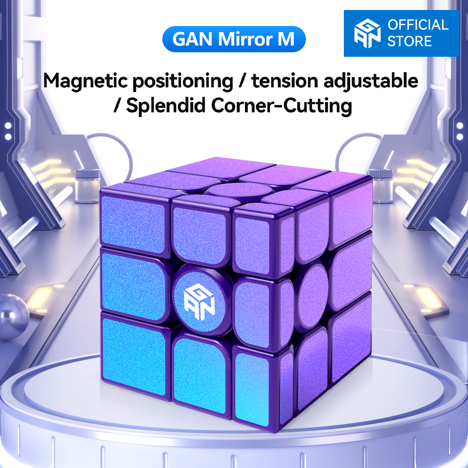GAN MirrorM Ma Thuật Hình Khối 3X3 Từ Gương Tốc Độ Khối Lập Phương Giáo Dục Đồ Chơi Xếp Hình Cho Trẻ Em Người Lớn Cuber Giải Quyết bằng Hình Dạng