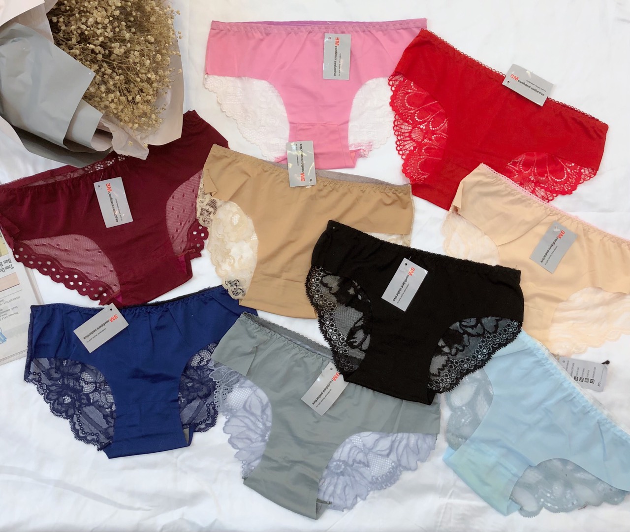 Quần Lót Nữ Cotton vải mềm ôm bụng nâng mông, quần chíp thông hơi co giãn 4 chiều
