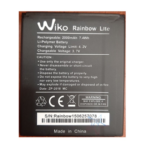 Pin wiko rainbow lite - thay thế