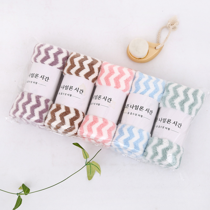 Combo Khăn Mặt Lông Mịn Hàng Hàn Quốc - Khăn Lông Cừu Siêu Thấm Nước( Shop Chuyên Sỉ) - Kích Thước 30x 50cm