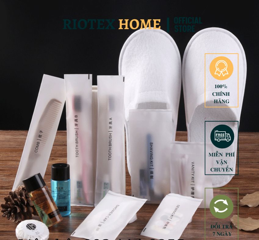 Đồ dùng 1 lần cho khách sạn nhà nghỉ