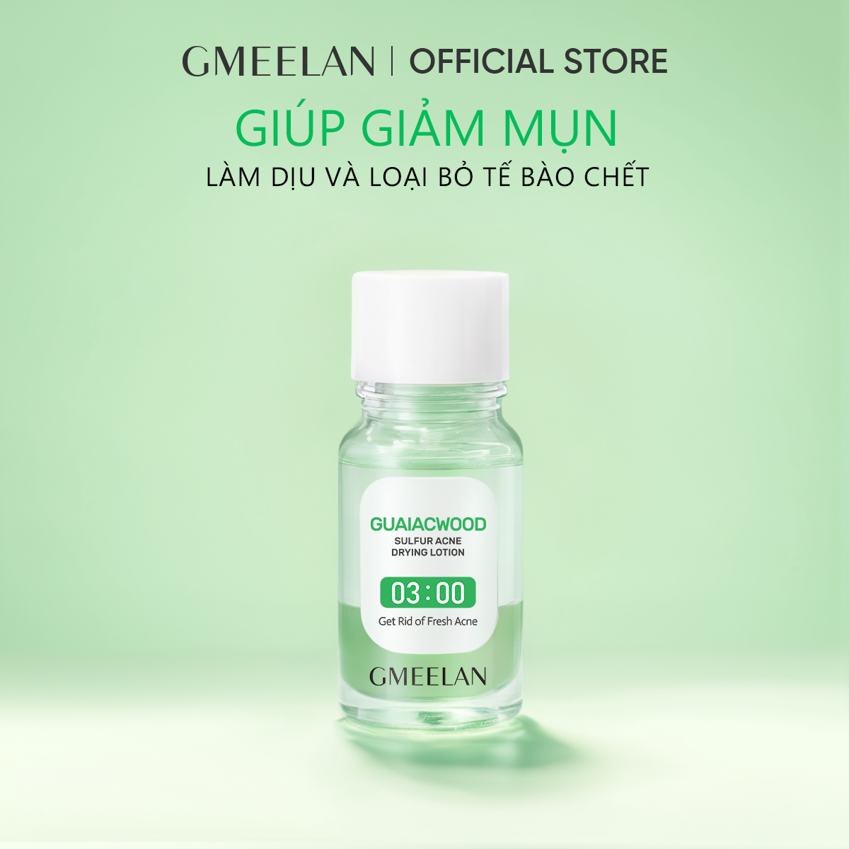 GMEELAN DẦU KHÔ MỤN GUAIACWOOD SULFUR Gỗ guaiac Caribbean 10ml