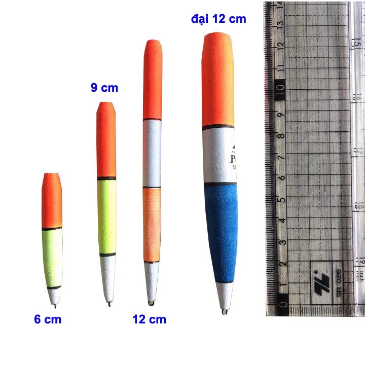 Phao mút câu cá đủ size-phao xốp câu cá
